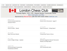 Tablet Screenshot of londonchessclub.ca
